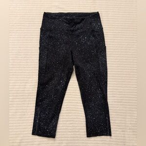 lululemon athletica Black Speckled Pants